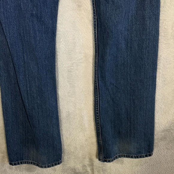 Vintage Levi's 514 Men's Jeans 34x34 Blue Denim 100% Cotton Slim Straight - Picture 11 of 15